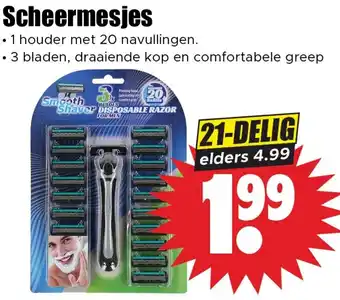 Dirk Scheermesjes aanbieding