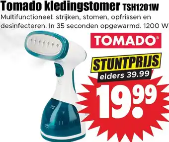 Dirk Tomado kledingstomer TSH1201W aanbieding