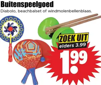 Dirk Buitenspeelgoed aanbieding