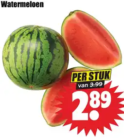 Dirk Watermeloen aanbieding
