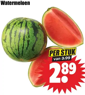 Dirk Watermeloen aanbieding