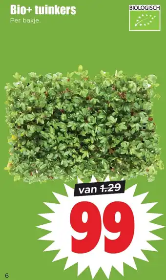 Dirk Bio+ tuinkers aanbieding