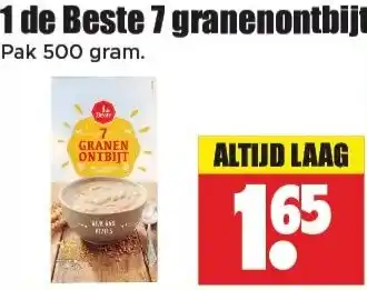 Dirk 1 de Beste 7 granenontbijt aanbieding