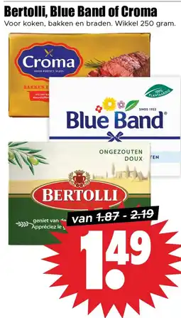 Dirk Bertolli, Blue Band of Croma aanbieding