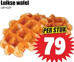 Dirk Luikse wafel aanbieding
