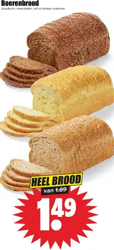 Dirk Boerenbrood aanbieding