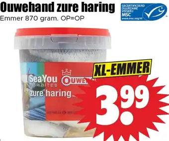 Dirk Ouwehand zure haring aanbieding