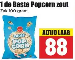 Dirk 1 de Beste Popcorn zout aanbieding