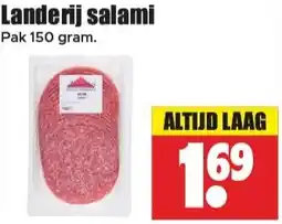 Dirk Landerij salami aanbieding