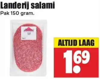 Dirk Landerij salami aanbieding