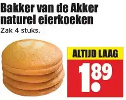 Dirk Bakker van de Akker naturel eierkoeken aanbieding