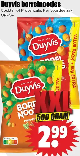 Dirk Duyvis borrelnootjes aanbieding