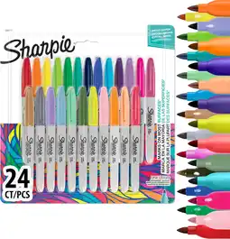 Amazon Sharpie Permanente Markers | Fijnpunt Kleurstiften | Diverse Kleuren | 24 Markers aanbieding