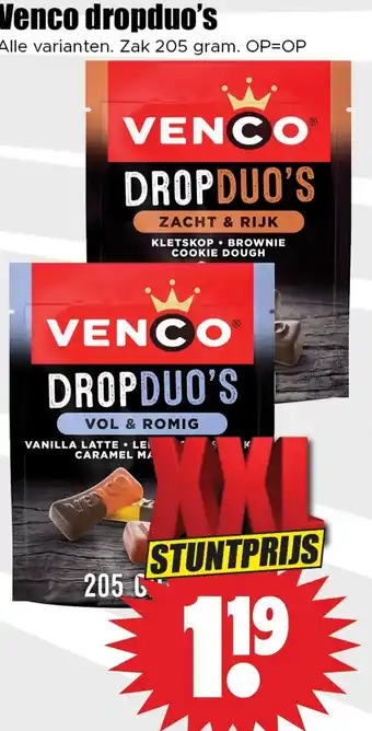 Dirk Venco dropduo's aanbieding