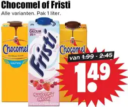 Dirk Chocomel of Fristi aanbieding