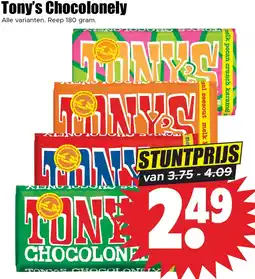 Dirk Tony's Chocolonely aanbieding