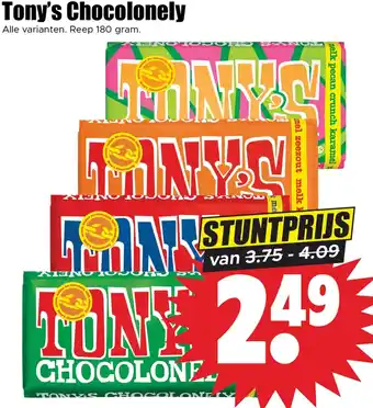 Dirk Tony's Chocolonely aanbieding
