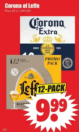 Dirk Corona of Leffe aanbieding