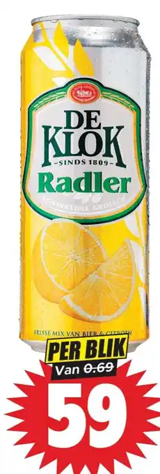 Dirk De Klok Radler aanbieding