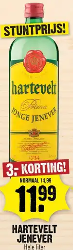 Dirk Hartvelt Jenever aanbieding