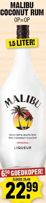 Dirk Malibu Coconut Rum aanbieding