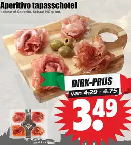 Dirk Aperitivo tapasschotel aanbieding
