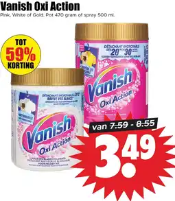 Dirk Vanish Oxi Action aanbieding