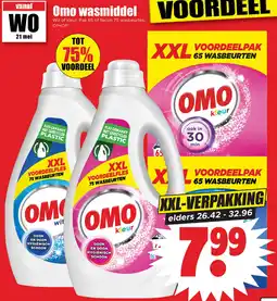 Dirk Omo wasmiddel aanbieding