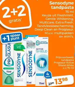Trekpleister Sensodyne tandpasta aanbieding