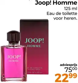 Trekpleister Joop! Homme aanbieding