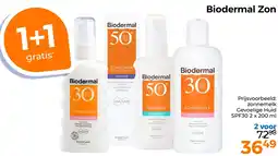 Trekpleister Biodermal Zon aanbieding
