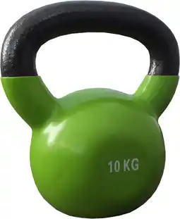 Bol.com Kettlebells 10 kg gietijzer - Groen | 1 stuk | Mambo Max | Gietijzer aanbieding