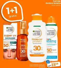 Trekpleister Garnier Ambre Solaire aanbieding