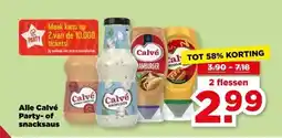PLUS Alle Calvé Party-of snacksaus aanbieding