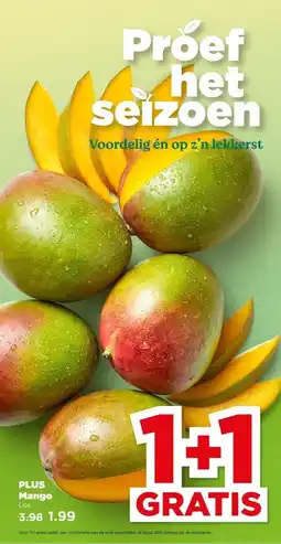 PLUS PLUS Mango aanbieding