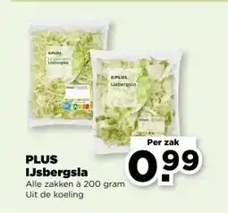 PLUS PLUS IJsbergsla aanbieding