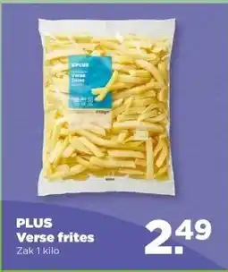 PLUS PLUS Verse frites aanbieding