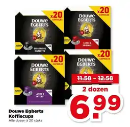 PLUS Douwe Egberts Koffiecups aanbieding