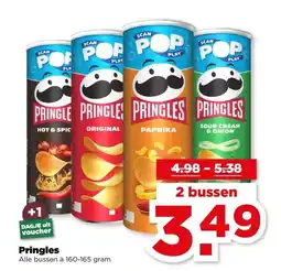 PLUS Pringles aanbieding