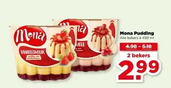 PLUS Mona Pudding aanbieding
