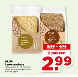 PLUS PLUS Luxe crackers aanbieding