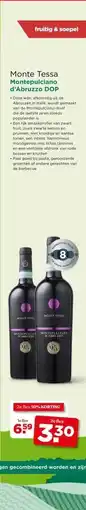 PLUS Monte Tessa Montepulciano d'Abruzzo DOP aanbieding