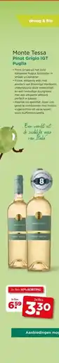 PLUS Monte Tessa Pinot Grigio IGT Puglia aanbieding