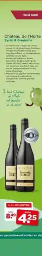 PLUS Château de l'Horte Syrah & Grenache aanbieding