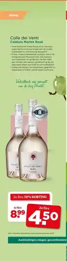 PLUS Colle dei Venti Caldora Merlot Rosé aanbieding