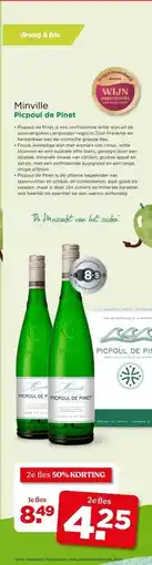 PLUS Minville Picpoul de Pinet aanbieding