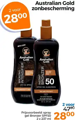 Trekpleister Australian Gold zonbescherming aanbieding