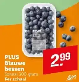 Coop PLUS Blauwe bessen aanbieding
