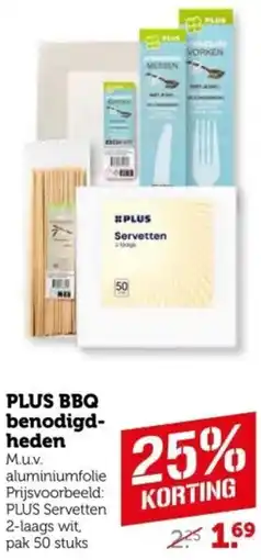 Coop PLUS BBQ benodigdheden aanbieding
