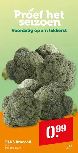 Coop PLUS Broccoli aanbieding